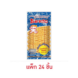 เบนโตะ ปลาหมึกอบ รสปรุงรส 4 กรัม (แพ็ก 24 ชิ้น) - เบนโตะ, ขนมขบเคี้ยว และช็อคโกแลต