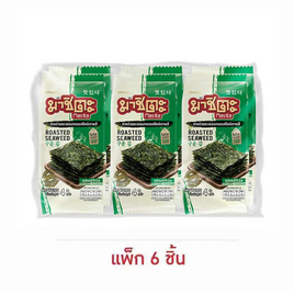 มาชิตะ สาหร่ายอบ รสออริจินัล 4 กรัม (แพ็ก 6 ชิ้น) - มาชิตะ, สาหร่าย