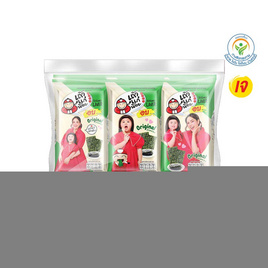 เถ้าแก่น้อย สาหร่ายอบ รสออริจินัล คละแบบ 4 กรัม (แพ็ก 6 ชิ้น) - เถ้าแก่น้อย