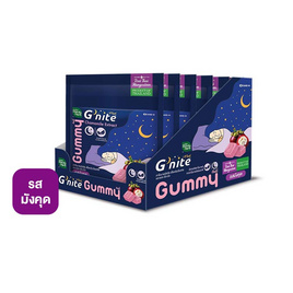 แฮนดี้เฮิร์บ จี-ไนท์ รสมังคุด 4 ชิ้น (แพ็ก 6 ซอง) - HandyHerb, อาหารเสริมการนอนหลับ ผ่อนคลาย