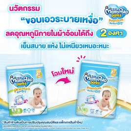 มามี่โพโคแพ้นท์พรีเมี่ยมเอมเพอร์เฟกต์ดราย แพ็กเล็ก (4 แพ็ก) (มีไซส์ S-XL ชายหญิง) - MamyPoko, แม่และเด็ก