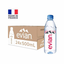 น้ำแร่เอเวียง 500 มล. (ลัง) - Evian, Evian