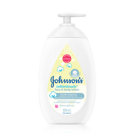 จอห์นสัน เบบี้คอตตอนทัช เฟซแอนด์บอดี้ โลชั่น 500 มล. - Johnson's, ผลิตภัณฑ์บำรุงผิว