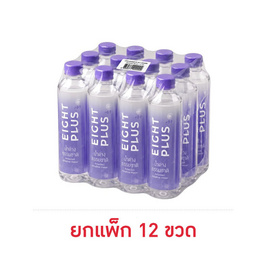 น้ำแร่อัลคาไลน์เอทพลัส 500 มล. ยกแพ็ก 12 ขวด - เอทพลัส, น้ำแร่