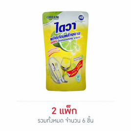 ไดวา น้ำยาล้างจาน ถุงเติม 500 มล. (แพ็ก 3 ชิ้น) - Daiwa, ของใช้ภายในบ้าน