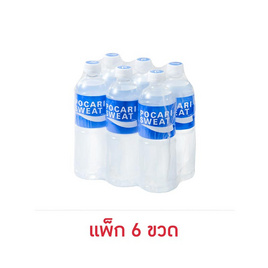 โพคารี่ สเวท เครื่องดื่มเกลือแร่ 500 มล. (ยกแพ็ก 6 ขวด) - Pocari Sweat, เครื่องดื่มและผงชงดื่ม