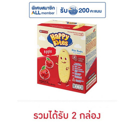 แฮปปี้ไบท์ ข้าวอบกรอบรสแอปเปิ้ล 50 กรัม - แฮปปี้ไบท์, อาหารเด็กทารก