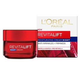 ลอรีอัล รีไวทัลลิฟท์ มอยซ์เจอไรซ์ซิ่ง ครีม ไนท์ 50 มล. - Loreal, ดูแลผิวหน้า