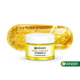 การ์นิเย่ ไบรท์ คอมพลีท วิตามินซี สลีปปิ้ง มาส์ก 50 มล. - Garnier