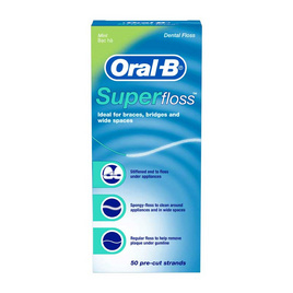 ออรัลบี ไหมขัดฟัน ซุปเปอร์ฟลอส 50 เมตร - Oral b, ซูเปอร์มาร์เก็ต