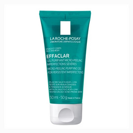 ลา โรช โพเซย์ เอฟฟาคลาร์ ไมโคร พีลลิ่ง เพียวริฟายอิ้ง เจล 50 มล. - La roche posay, ผลิตภัณฑ์ดูแลผิวหน้า