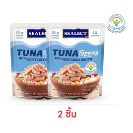 ซีเล็ค ทูน่าท็อปปิ้ง รสทูน่าในน้ำแร่ 50 กรัม - Sealect, Sealect