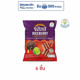 ซันไบทส์ ไรซ์เบอร์รี่ รสสไปซี่แอนด์ซาว 50 กรัม - ซันไบทส์, ขนมขบเคี้ยว และช็อคโกแลต