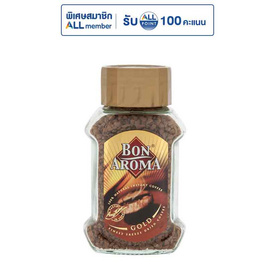กาแฟบอน อโรมา โกลด์ ขวดแก้ว 50 กรัม - Bon Aroma, กาแฟ