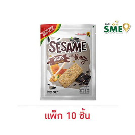 ฟลาวเวอร์ฟูด งาแผ่นผสมน้ำผึ้ง 50 กรัม (แพ็ก 10 ชิ้น) - ฟลาวเวอร์ฟูด, ขนมขบเคี้ยว และช็อคโกแลต