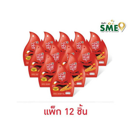 หมึกกรุบ เส้นบุกปรุงรสหม่าล่าสูตรเผ็ด 50 กรัม (แพ็ก 12 ชิ้น) - หมึกกรุบ, ปลาเส้น&ปลาหมึก