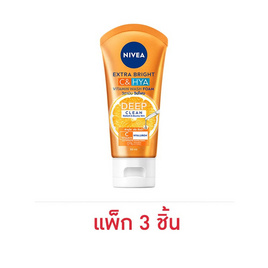 นีเวีย ไบรท์ ซี&ไฮยา วอชโฟม 50 มล. (แพ็ก 3 ชิ้น) - Nivea, ผลิตภัณฑ์ดูแลผิวหน้า