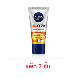 นีเวียเมน ไบรท์ ซี&ไฮยา วอชโฟม 50 กรัม (แพ็ก 3 ชิ้น) - Nivea, ดูแลผิวหน้า