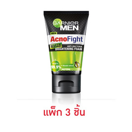 การ์นิเย่ เมน โฟม แอคโนไฟท์ วาซาบิ 50 มล. (แพ็ก 3 ชิ้น) - Garnier, ทำความสะอาดผิวหน้า