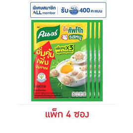 คนอร์บิ๊กคัพโจ๊กซอง รสหมู 50 กรัม (แพ็ก 4 ซอง) - คนอร์, สายกินดื่ม