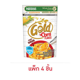 อาหารเช้าเนสท์เล่โกลด์คอร์นเฟลกส์ 50 กรัม (แพ็ก 4) - Nestle, ซีเรียล