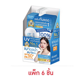 มิซึมิ ยูวี วอเตอร์ เซรั่ม เอสพีเอฟ 50+ พีเอ ++++ 5 กรัม (แพ็ก 6 ชิ้น) - Mizumi, Mizumi