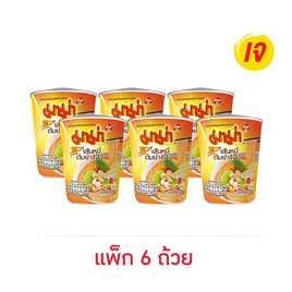 มาม่าเจเส้นหมี่คัพ รสต้มยำเจ 50 ก. (แพ็ก 6 ถ้วย) - มาม่า, สินค้าใหม่เครื่องปรุงและอาหาร