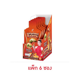 (ปนันชิตา) เพอร์ บุก ไฟเบอร์ ส้มมะขาม (ผลิตภัณฑ์เสริมอาหาร) 50กรัม (แพ็ก 6 ซอง) - Pananchita, VENTRY
