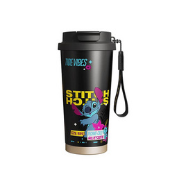 แก้วน้ำเก็บความเย็น 530ML รุ่น ADNC005
ลาย Stitch สีดำ - Amaze One, อุปกรณ์บนโต๊ะอาหาร