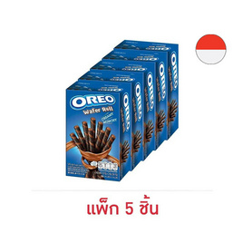 โอรีโอ เวเฟอร์โรลสอดไส้ครีมช็อกโกแลต 54 กรัม (แพ็ก 5 ชิ้น) - โอรีโอ