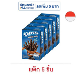 โอรีโอ เวเฟอร์โรลสอดไส้ครีมช็อกโกแลต 54 กรัม (แพ็ก 5 ชิ้น) - โอรีโอ, เวเฟอร์/เค้ก/พาย