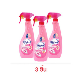 ไฮยีนรีดเรียบหัวฉีดสีชมพู 550 มล. - Hygiene, น้ำยารีดผ้าเรียบ น้ำยาอัดกลีบ