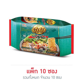 ยำยำเส้นแบนซอง รสสุกี้ 55 กรัม แพ็ก 10 ซอง - ยำยำ, เส้นก๋วยเตี๋ยวกึ่งสำเร็จรูป/บะหมีกึ่งสำเร็จรูป