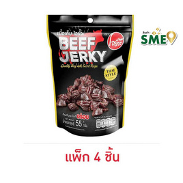 โอยั๊วะ เนื้อเค็ม 55 กรัม (แพ็ก 4 ชิ้น) - โอยั๊วะ, 7Online