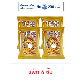 โตโร ข้าวโพดเคลือบรสซูปเปอร์คาราเมล 55 กรัม (แพ็ก 4 ชิ้น) - โตโร, ป๊อปคอร์น