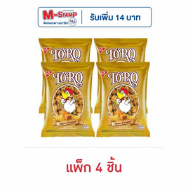 โตโร ข้าวโพดเคลือบรสซูปเปอร์คาราเมล 55 กรัม (แพ็ก 4 ชิ้น) - โตโร, ป๊อปคอร์น