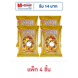 โตโร ข้าวโพดเคลือบรสซูปเปอร์คาราเมล 55 กรัม (แพ็ก 4 ชิ้น) - โตโร, ป๊อปคอร์น