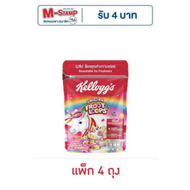 เคลล็อกส์ฟรูตลูปส์ยูนิคอร์น 55 กรัม (แพ็ก 4 ชิ้น) - เคลล็อกส์, ซีเรียล
