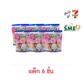 จอยย์ มาร์ชเมลโล่มินิโปเชโกะ 55 กรัม (แพ็ก 6 ชิ้น) - จอยย์, ขนมขบเคี้ยว ลูกอม เยลลี่ พุดดิ้ง