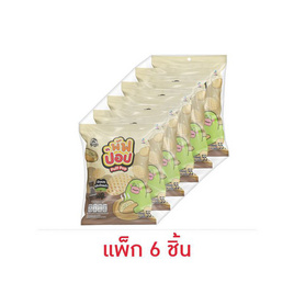 โอ้ไรท์พัฟป๊อป ขนมทอดกรอบรสมันบดพริกไทยดำ 55 กรัม (แพ็ก 6 ชิ้น) - โอ้ไรท์