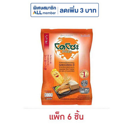 โดโซะ ข้าวอบกรอบ รสซอสเซจ-จิ 56 กรัม (แพ็ก 6 ชิ้น) - โดโซะ, ขนมขบเคี้ยว