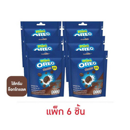 โอรีโอ มินิคุกกี้แซนวิชสอดไส้ครีมช็อกโกแลต 58.4 กรัม (แพ็ก 6 ชิ้น) - โอรีโอ, 7Online