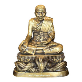 หลวงปู่ทวดบูรพา เนื้อซาติน หน้าตัก 5 นิ้ว - สำนักปฏิบัติธรรมสามหลวงพ่อ หลวงปู่ทวดบูรพา จ.ฉะเชิงเทรา, รูปหล่อ (พระเกจิคณาจารย์)