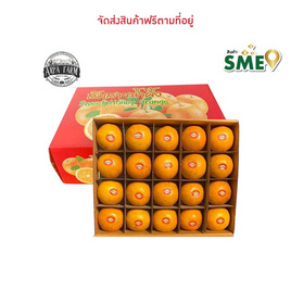 อาปาฟาร์ม ส้มกล่องมงคล สายน้ำผึ้ง เบอร์ 5 กล่อง 40 ลูก - อาปาฟาร์ม, ผักและผลไม้