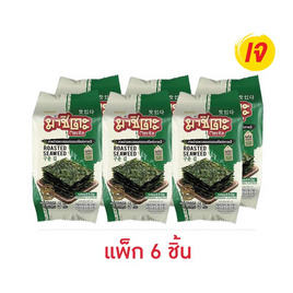 มาชิตะ สาหร่ายอบ รสออริจินัล 5 กรัม (แพ็ก 6 ชิ้น) - มาชิตะ, สาหร่าย