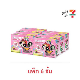 โอเค ลูกอมกลิ่นสตรอเบอร์รี่พร้อมพาวเวอร์พัฟเกิร์ลส์เคเบิ้ลไทร์ 5 กรัม (แพ็ก 6 ชิ้น) - โอเค, ขนมขบเคี้ยว และช็อคโกแลต