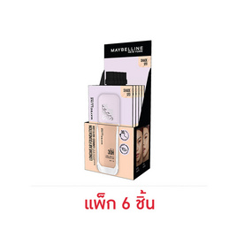 เมย์เบลลีน นิวยอร์ก ซุปเปอร์สเตย์ ลูมิ-แมท ฟาวเดชั่น 5 กรัม (แพ็ก 6 ชิ้น) - Maybelline, เครื่องสำอาง