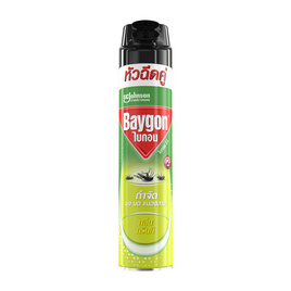 ไบกอนเขียวสเปรย์ กลิ่นกรีนที 600 มล. - Baygon, Baygon