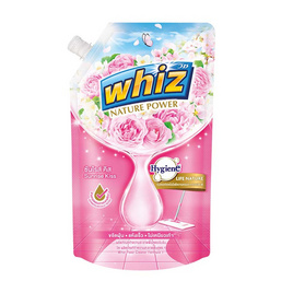 วิซ เนเจอร์ พาวเวอร์ น้ำยาถูพื้น กลิ่นซันไรส์คิส 600 มล. - Whiz, ผลิตภัณฑ์ทำความสะอาดภายในบ้าน