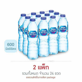 น้ำดื่มเนสท์เล่เพียวไลฟ์ 600 มล. (แพ็ก 12 ขวด) - Nestle, สินค้าขายดีประจำวัน